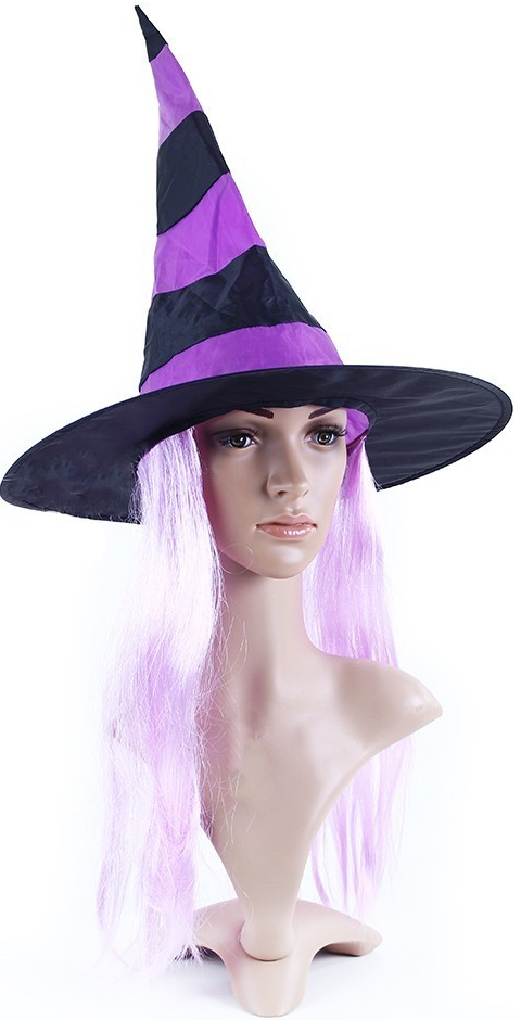 Rappa klobúk Čarodejnica Halloween