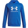 Chlapčenská mikina Under Armour, RIVAL FLEECE BL HOODIE Modrá,Biela, XL