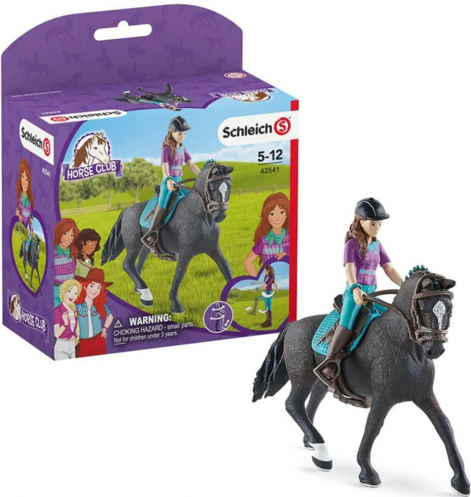 Schleich 42541 Lisa s pohyblivými klouby na koni