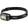NEO TOOLS Batéria USB čelovka 250 lm COB LED + senzor pohybu 99-073
