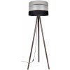 Belis Stojacia lampa CORAL 1xE27/60W/230V hnedá/čierna/šedá/zlatá BE0849 + záruka 3 roky zadarmo + záruka 3 roky zadarmo
