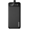 AppleMix Externá batéria / powerbanka DUDAO 30000 mAh - 3x USB-A + USB-C + Lightning - baterka - čierna