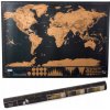 18183 Luckies of London Stieracia mapa sveta DELUXE 83x60cm