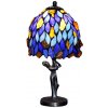 Jantarová stolová Tiffany 34*17Ø AMBER