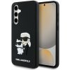 Karl Lagerfeld 3D Rubber Karl and Choupette Samsung Galaxy S24 FE 5G S721 Black KLHCS24FE3DRKCNK