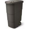 PROSPERPLAST WHEELER antracit s recyklovaným čiernym vekom 90l