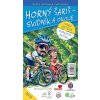 Horný Šariš - Svidník ručně maľovaná cyklomapa