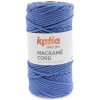 MACRAME CORD 4mm Katia Farby MACRAME CORD: 120 modrá