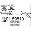 MTS Stredni tlumic vyfuku 01.59810