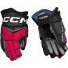 CCM Rukavice CCM Jetspeed FT880 SR, čierna-červená-biela, Senior, 14