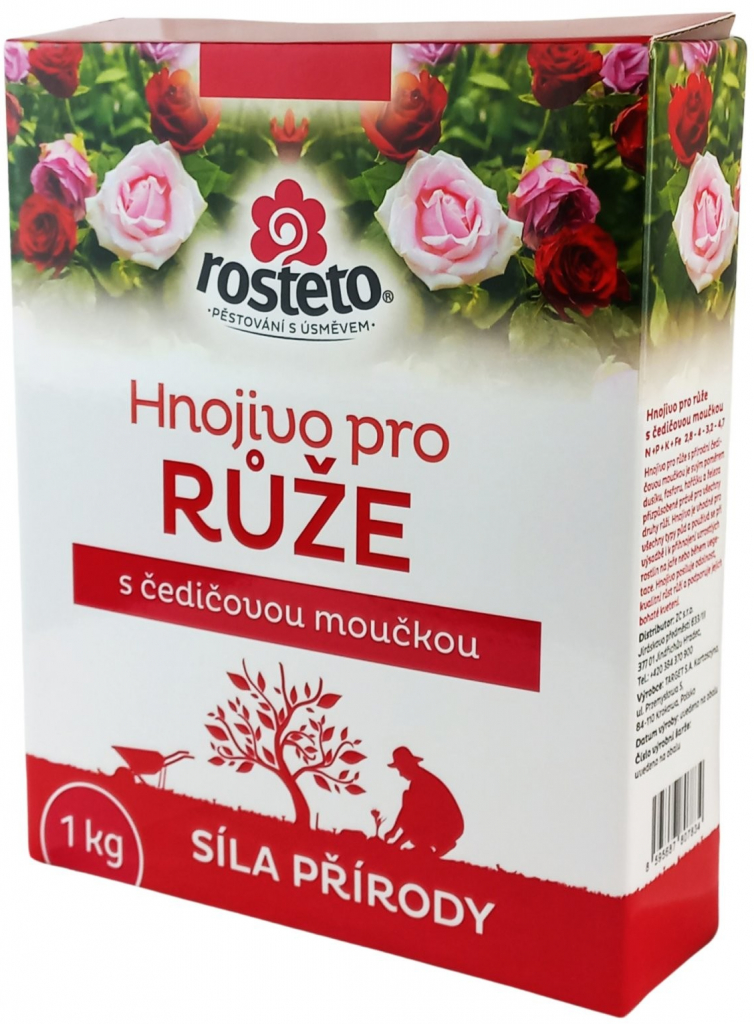 Rosteto Hnojivo s čadičovou múčkou - ruža 1 kg