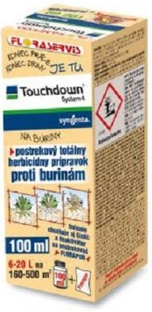 Touchdown System 4 postrekový herbcídny prípravok 50 ml