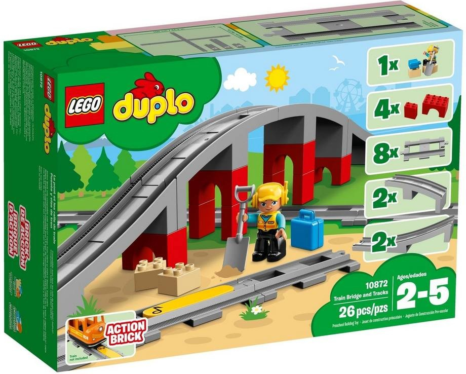 LEGO® DUPLO® 10872 Vlakový most a koľajnice od 17,31 € - Heureka.sk