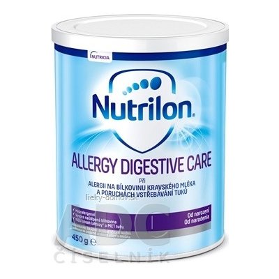 Nutrilon ALLERGY DIGESTIVE CARE mliečna výživa v prášku (od narodenia) (inov. 2019) 1x450 g