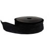 Stuha textilní mačkaná 4cm x 9,1m 61-ČERNÁ