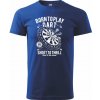Born To Play Dart - Tričko extra veľké (5-8XL) - 5XL ( Kráľovská modrá )