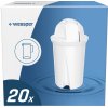 Wessper 20x filtračné vložky Wessper AquaClassic pre Brita | náhrada za filtre Classic | náhradné filtre do filtračných kanvíc na vodu