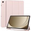 Techsuit - Flex Trifold obal s držiakom na stylus pre Samsung Galaxy Tab A11 Plus / A9 Plus - ružový