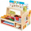 Drevený bar s sendvičmi Melissa & Doug Sandwich Counter 56 ks