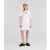 Karl Lagerfeld Jeans Klj Sslv Logo Tee Dress biela