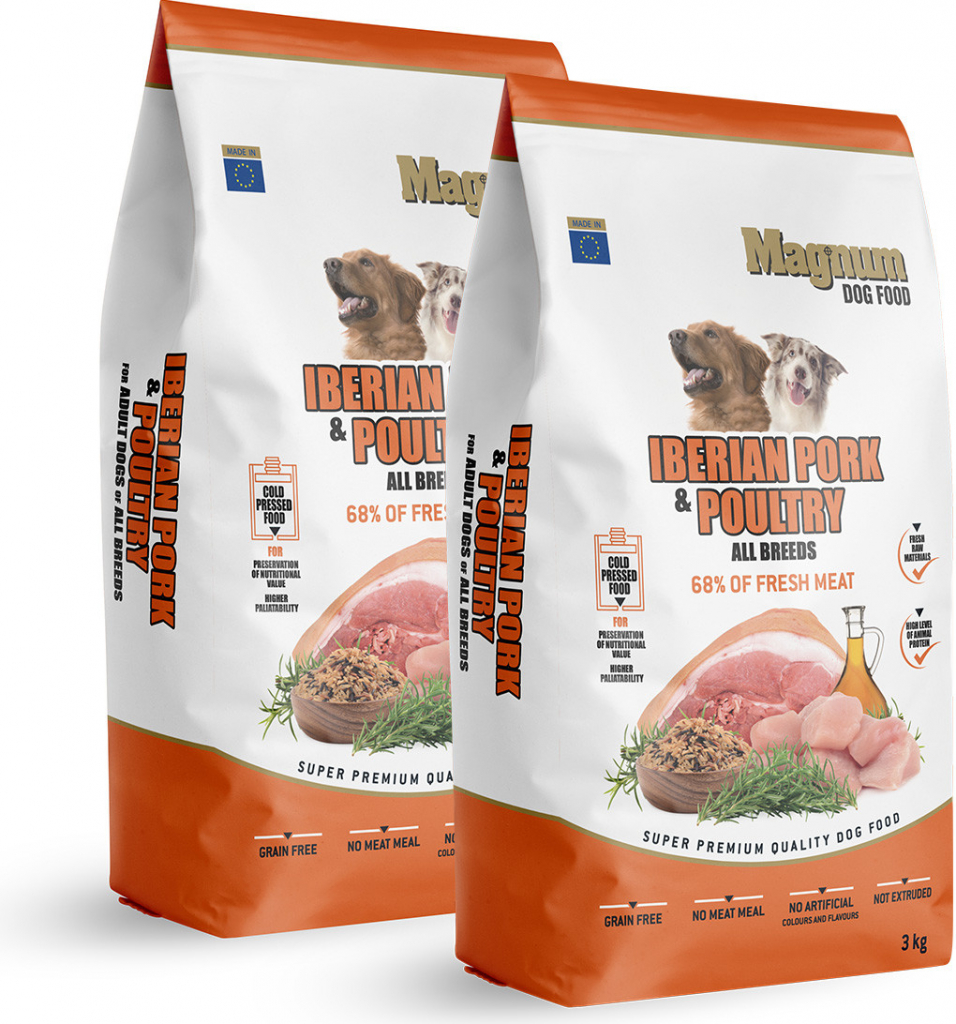 Magnum Iberian Pork & Poultry All Breed 2 x 3 kg