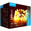 Modee Lighting LED vianočná reťaz 100 LED 10m teplá biela bobule