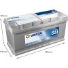 Varta Silver Dynamic 12V 110Ah 920A 610 402 092