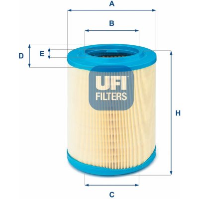 Vzduchový filter UFI 27.606.00 27.606.00