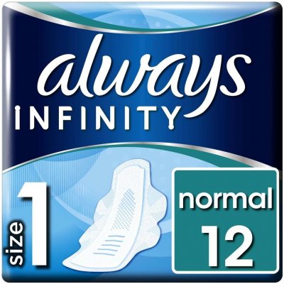 Always Infinity Normal hygienické vložky 12 ks
