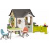 Domček pre záhradníka s troma stoličkami Garden House Life Smoby výnimočne rozšíriteľný od 24 mes
