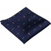 Quentino Tmavě modrý pánský kapesníček PLANETY KAPV28