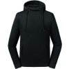 Black Unisex Sweatshirt Pure Organic High Collar Hooded Sweat Russell čierna XXL RUSSELL 5904882152916