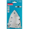 Makita E-23450 Brúsny papier 100 x 150 mm, suchý zips, Z120, 7 otvorov