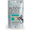 Schesir Cat kapsička Special Mousse Skin&Coat losos/kurča 70g