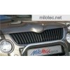 Milotec horná lišta prednej masky Škoda Yeti -- od roku výroby 2009- (ABS/ASA čierny)