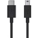 Belkin F2CU034bt06-BLK USB 2.0 USB-C to USB B Mini, 1,8m