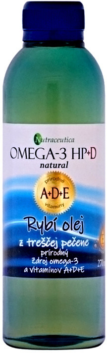 Nutraceutica Omega-3 HP+D natural rybí olej 270 ml od 12,3 € - Heureka.sk