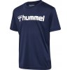 Hummel HML Logo Jersey S/S Kids modrá