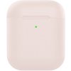 AppleKing matný silikónový obal pre AirPods 1 / 2 - pieskovo ružový - možnosť vrátiť tovar ZADARMO do 30tich dní
