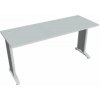 Hobis Pracovný stôl Flex, 160x75,5x60 cm, sivý/kov