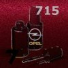 OPEL - 715 - GARNET metal. barva retušovací tužka