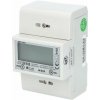 CIT-CZECH IMPORT TRADING Elektromer trojfázový DRT-341C 100A MID B+D, M-Bus, 4 moduly, podsvietený displej LCD 6+2