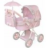 DeCuevas 85075 Skladací kočík pre bábiky so slnečníkom a taškou Sophie 2025 - 60 cm