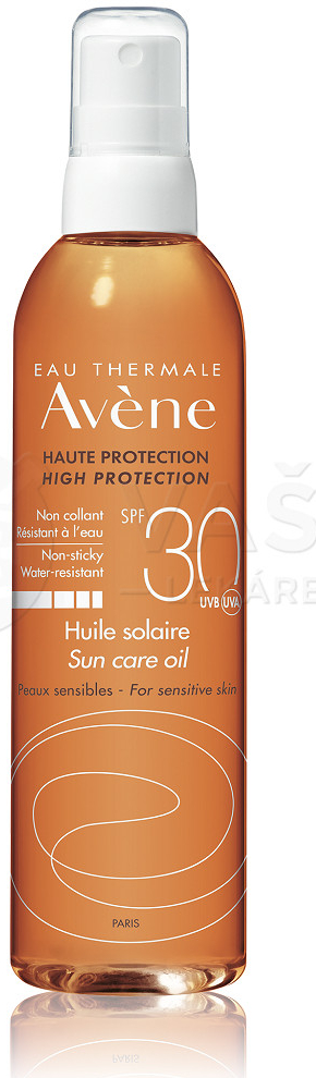 Avène Sun High Protection spray na opaľovanie SPF30 200 ml