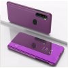 Knižkové puzdro Electroplating Mirror na Motorola Moto G8 Power - fialová