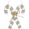EUROFIRANY SADA 6KS VIANOČNÁ DEKORÁCIA CANDY CANE 16X18CM VIACFAREBNÁ