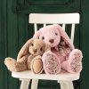 Doudou Doudou et Compagnie Paris Gift podložka na spanie ružová mačka 20 cm