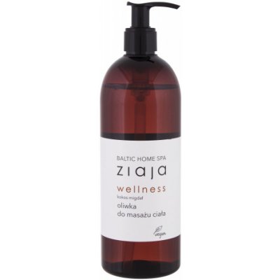 Ziaja Baltic Home Spa Wellness masážní tělový olej kokos mandle 490 ml