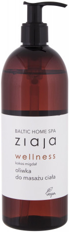 Ziaja Baltic Home Spa Wellness masážní tělový olej kokos mandle 490 ml