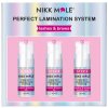 Nikk Mole Perfect Lamination – systém na lamináciu obočia a rias (3×10 ml)